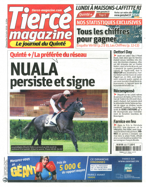 TIERCÉ MAGAZINE DIMANCHE