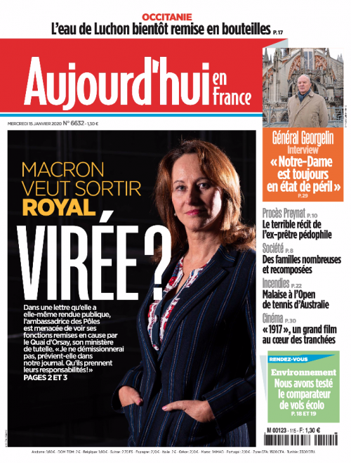 AUJOURD'HUI EN FRANCE