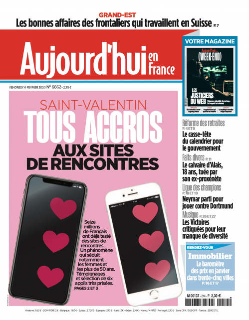 AUJOURD'HUI EN FRANCE - VENDREDI