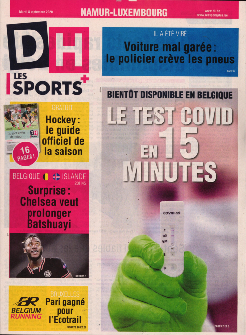 DH LES SPORTS - LA DERNIÈRE HEURE LES SPORTS (BEL)