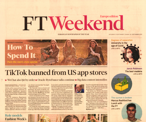 FT WEEKEND (GBR)