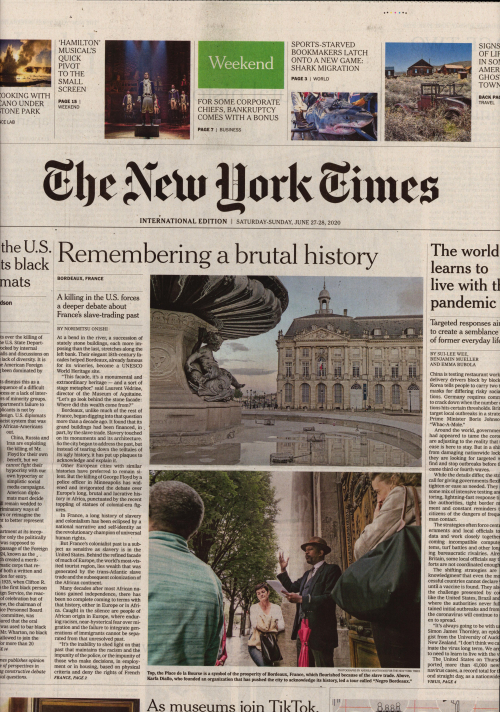 INTERNATIONAL THE NEW YORK TIMES (EX- INTERNATIONAL HERALD TRIBUNE)