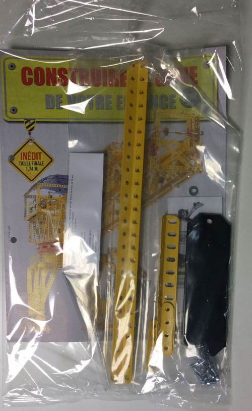 EY. CONSTRUISEZ LA GRUE MECCANO