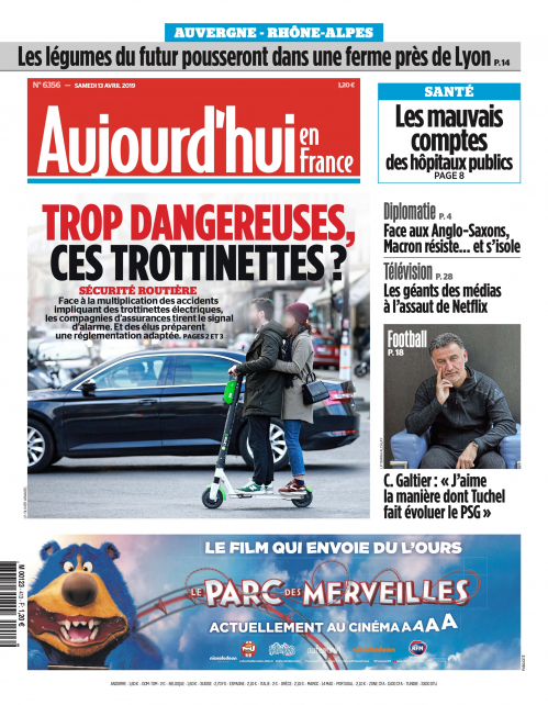AUJOURD'HUI EN FRANCE
