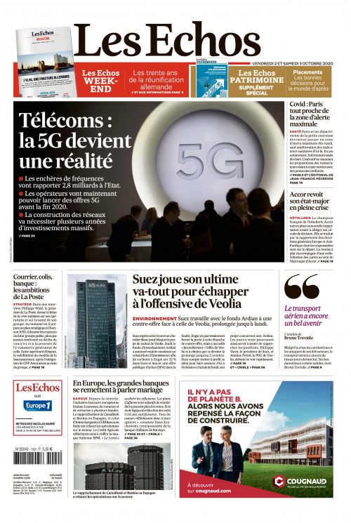 LES ECHOS (VENDREDI)