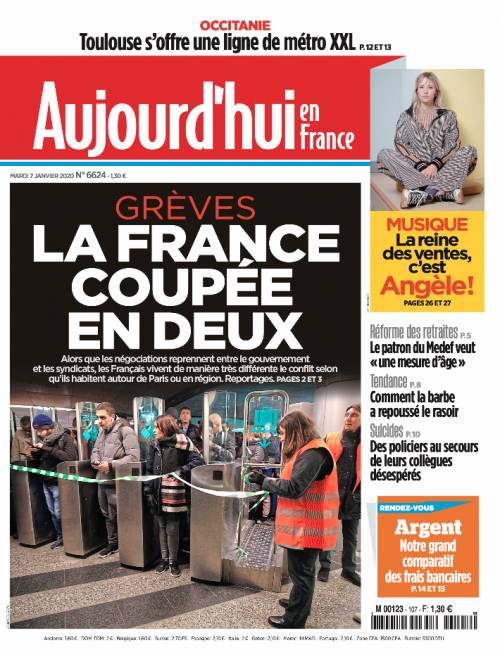 AUJOURD'HUI EN FRANCE