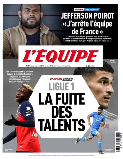 L'ÉQUIPE - LUNDI