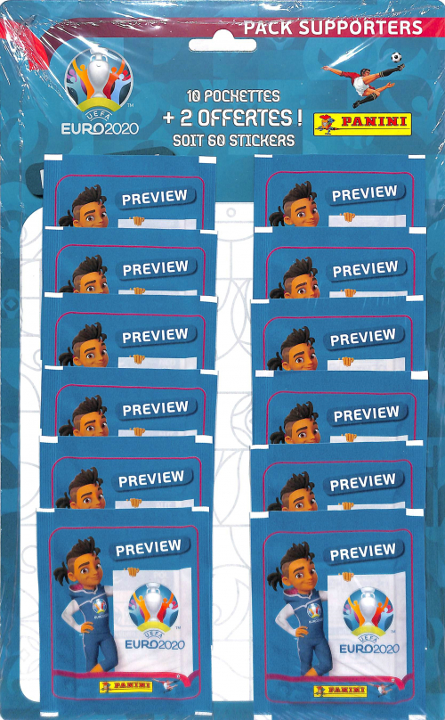PANINI PACK EURO PREVIEW 2020