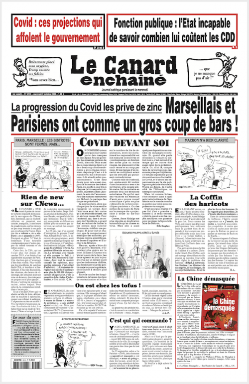 LE CANARD ENCHAÎNÉ