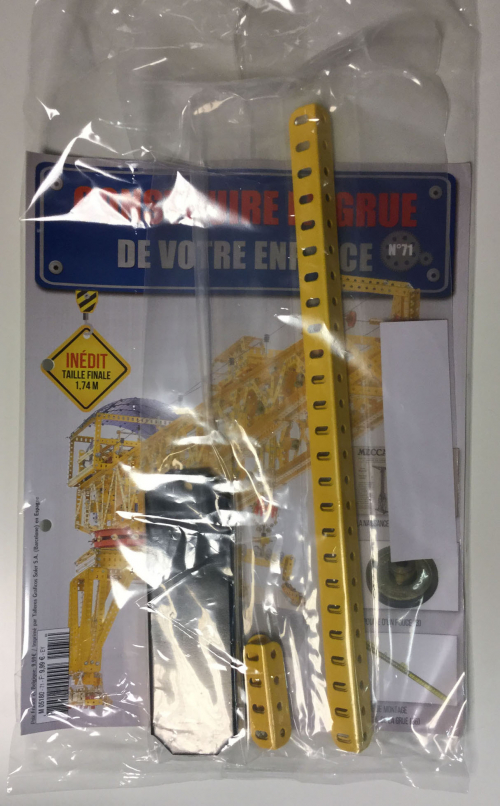 EY. CONSTRUISEZ LA GRUE MECCANO