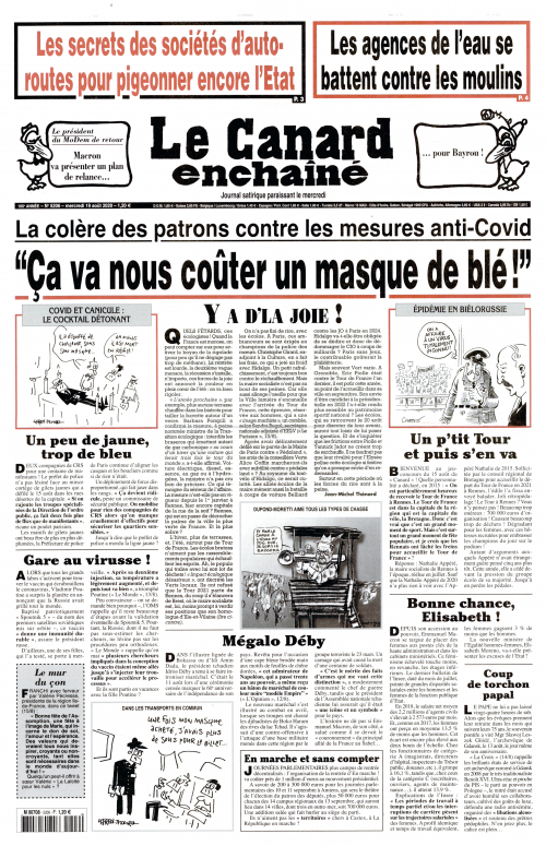 LE CANARD ENCHAÎNÉ