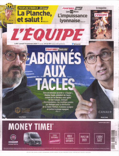 L'ÉQUIPE - WEEK-END (SAMEDI)