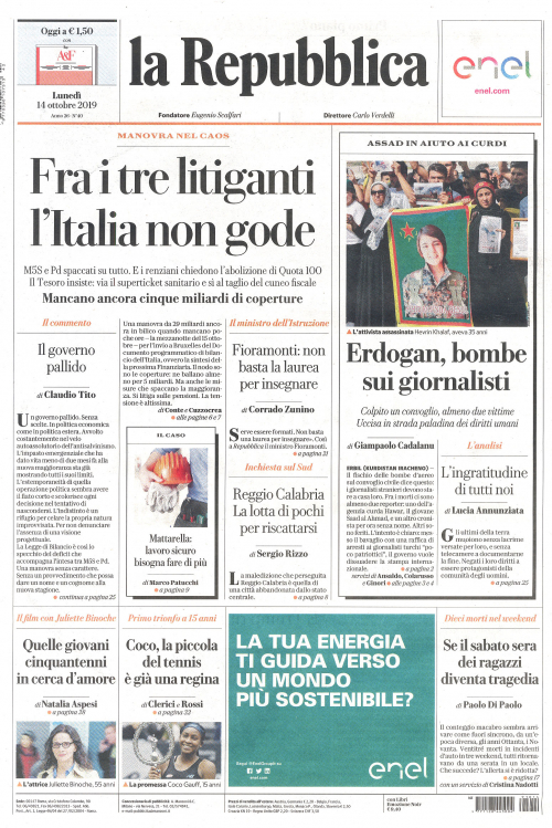 LA REPUBBLICA (ITA)