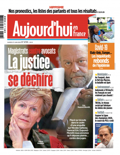 AUJOURD'HUI EN FRANCE
