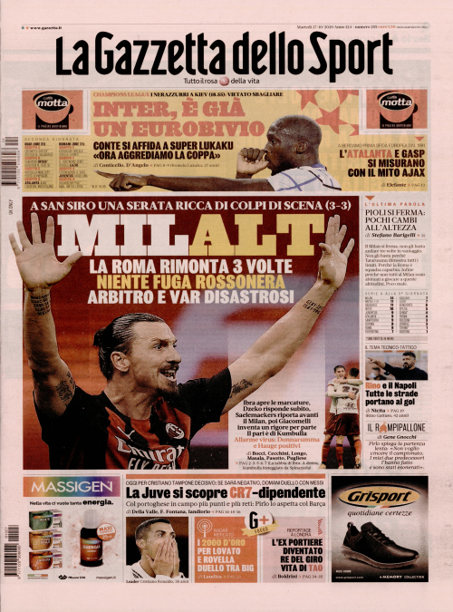 LA GAZZETTA DELLO SPORT (ITA)