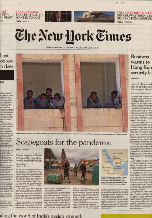 INTERNATIONAL THE NEW YORK TIMES (EX- INTERNATIONAL HERALD TRIBUNE)