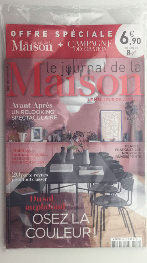LE JOURNAL DE LA MAISON + CAMPAGNE DECORATION
