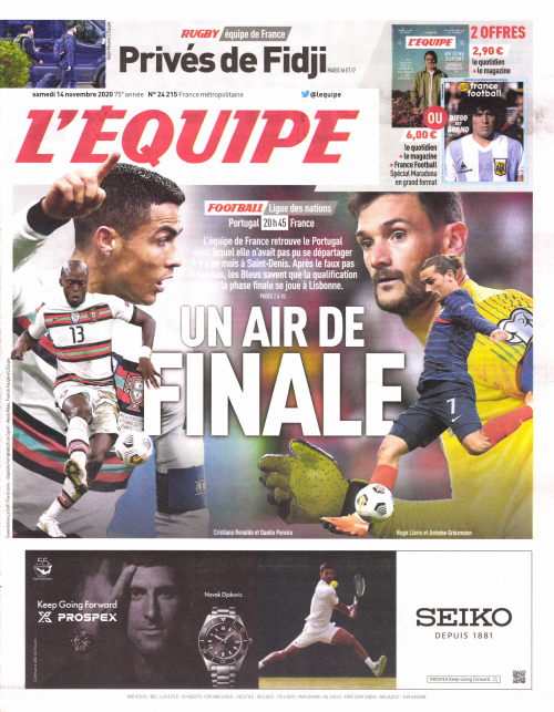 L'ÉQUIPE - WEEK-END (SAMEDI)