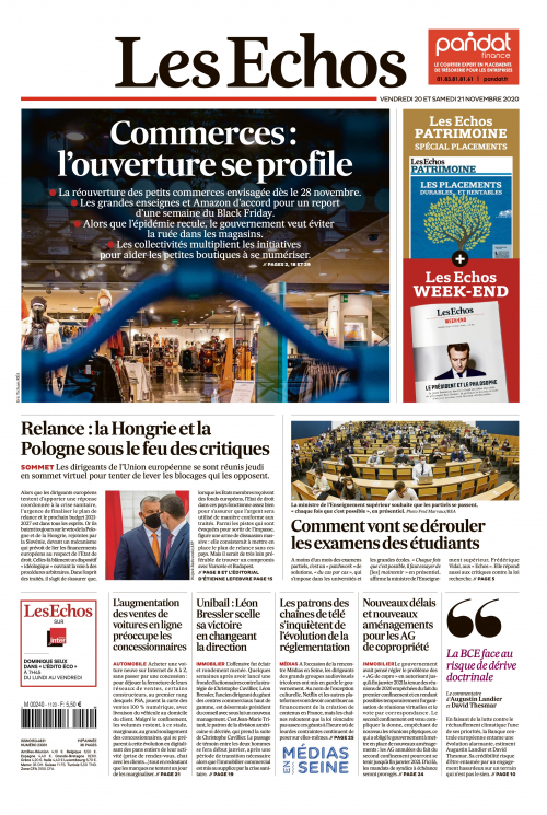 LES ECHOS (VENDREDI)
