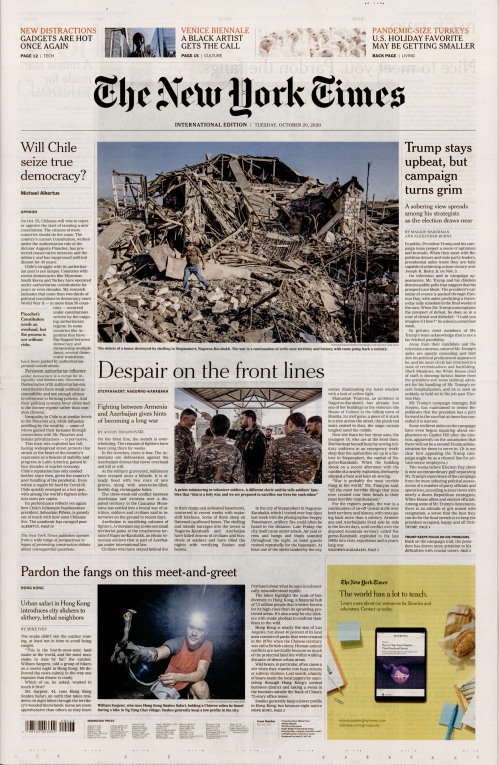 INTERNATIONAL THE NEW YORK TIMES (EX- INTERNATIONAL HERALD TRIBUNE)