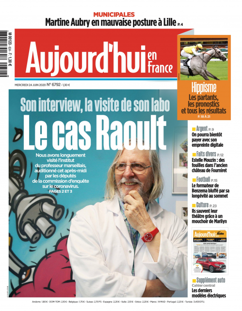 AUJOURD'HUI EN FRANCE