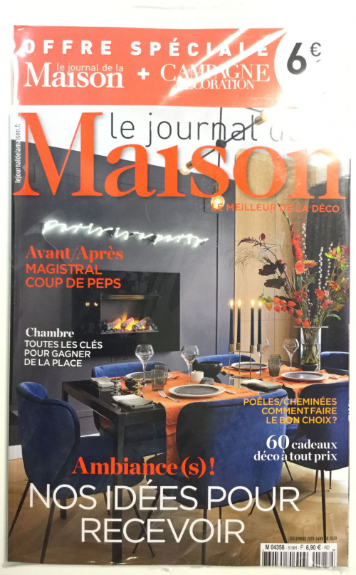 LE JOURNAL DE LA MAISON + CAMPAGNE DECORATION