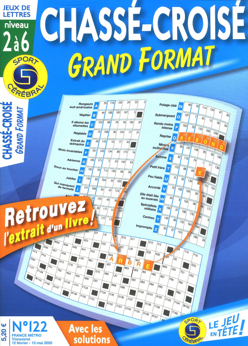 SC CHASSÉ CROISÉ GRAND FORMAT
