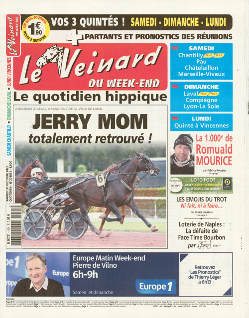 LE VEINARD DU WEEK-END