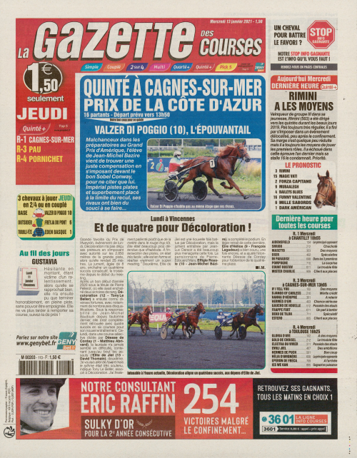LA GAZETTE DES COURSES