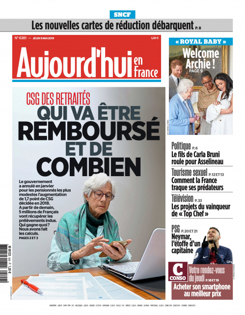 AUJOURD'HUI EN FRANCE