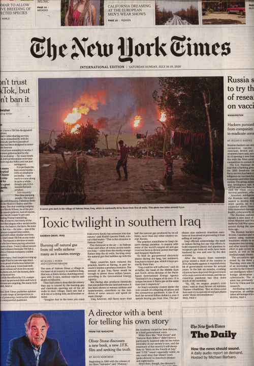 INTERNATIONAL THE NEW YORK TIMES (EX- INTERNATIONAL HERALD TRIBUNE)