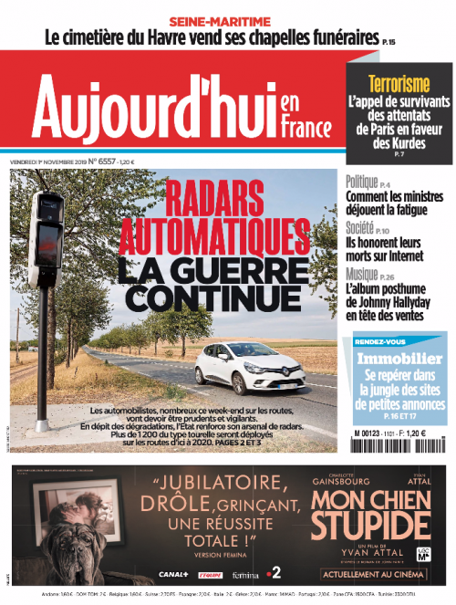 AUJOURD'HUI EN FRANCE - VENDREDI