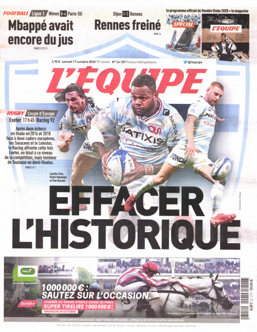 L'ÉQUIPE - WEEK-END (SAMEDI)