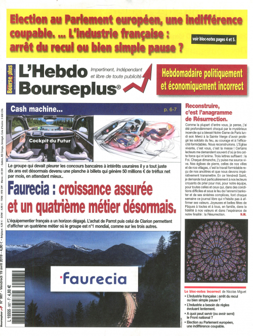 L'HEBDO BOURSE PLUS