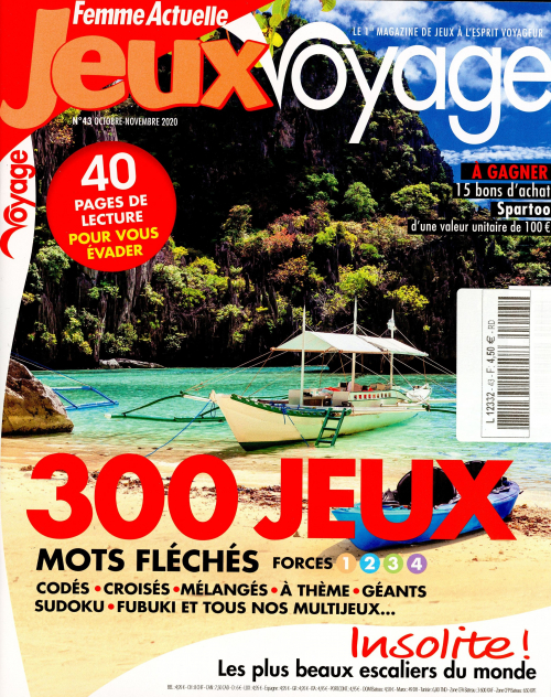 FEMME ACTUELLE JEUX VOYAGE