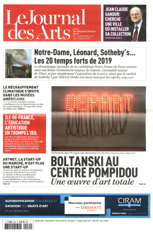 LE JOURNAL DES ARTS