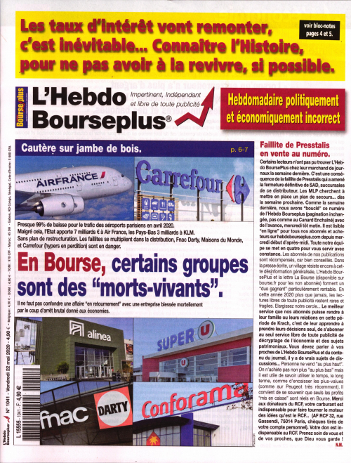 L'HEBDO BOURSE PLUS