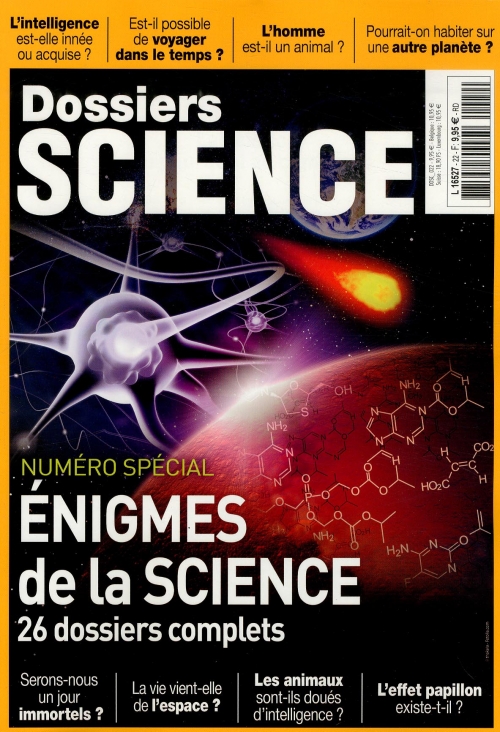DOSSIERS SCIENCE ET CONNAISSANCE