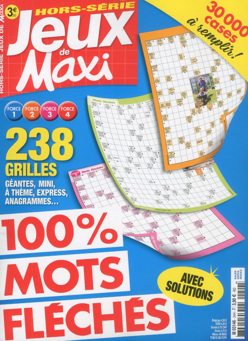 LES JEUX DE MAXI HS 100% MOTS FLÉCHÉS