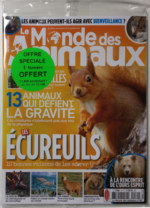 LE MONDE DES ANIMAUX + CALENDRIER