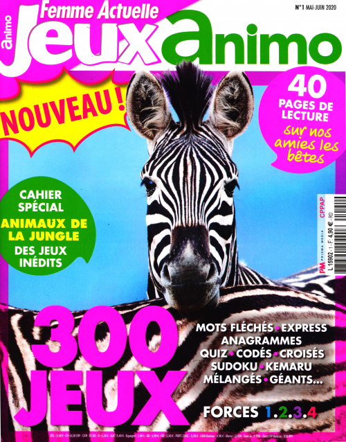 FEMME ACTUELLE JEUX ANIMO