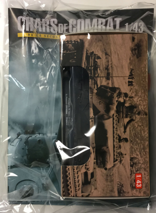 EY CHARS DE COMBAT 1/43 FR