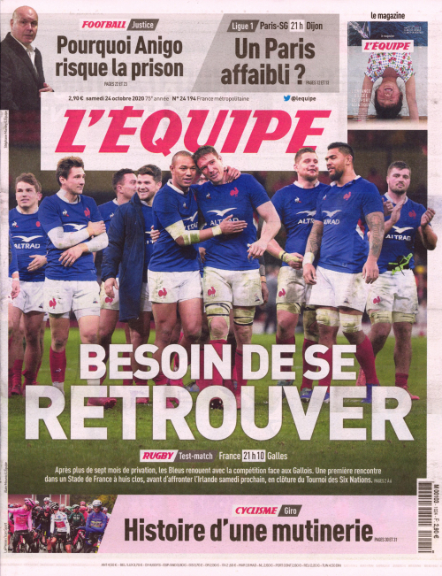 L'ÉQUIPE - WEEK-END (SAMEDI)