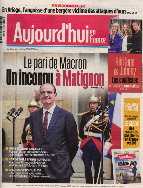 AUJOURD'HUI EN FRANCE