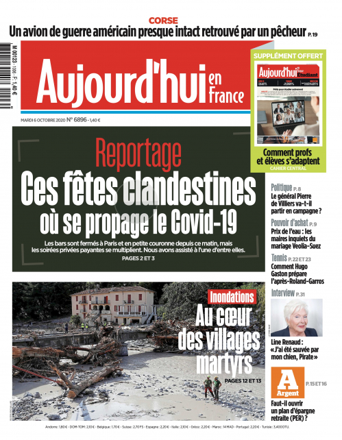 AUJOURD'HUI EN FRANCE