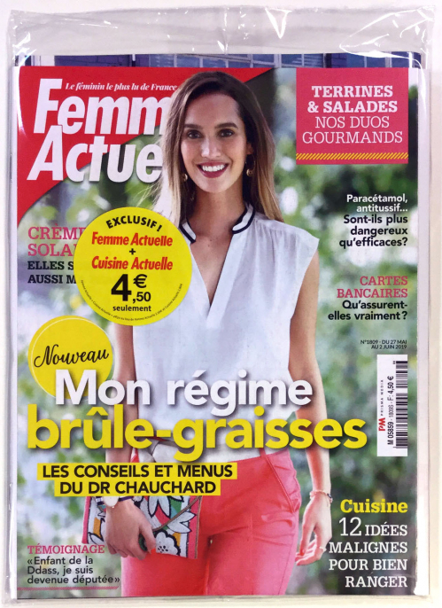 FEMME ACTUELLE + CUISINE ACTUELLE