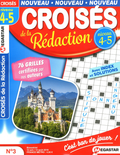 MG CROISÉS DE LA RÉDACTION NIV 4/5