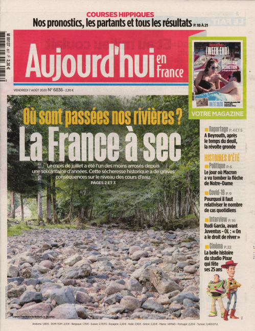 AUJOURD'HUI EN FRANCE - VENDREDI