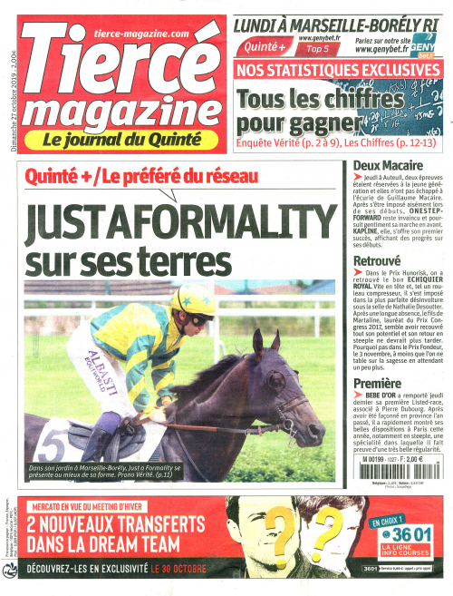 TIERCÉ MAGAZINE DIMANCHE