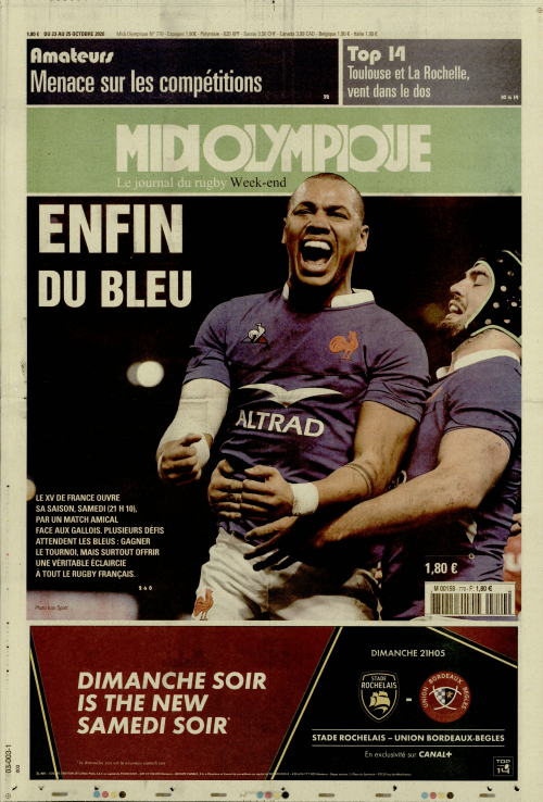 MIDI OLYMPIQUE (VENDREDI)